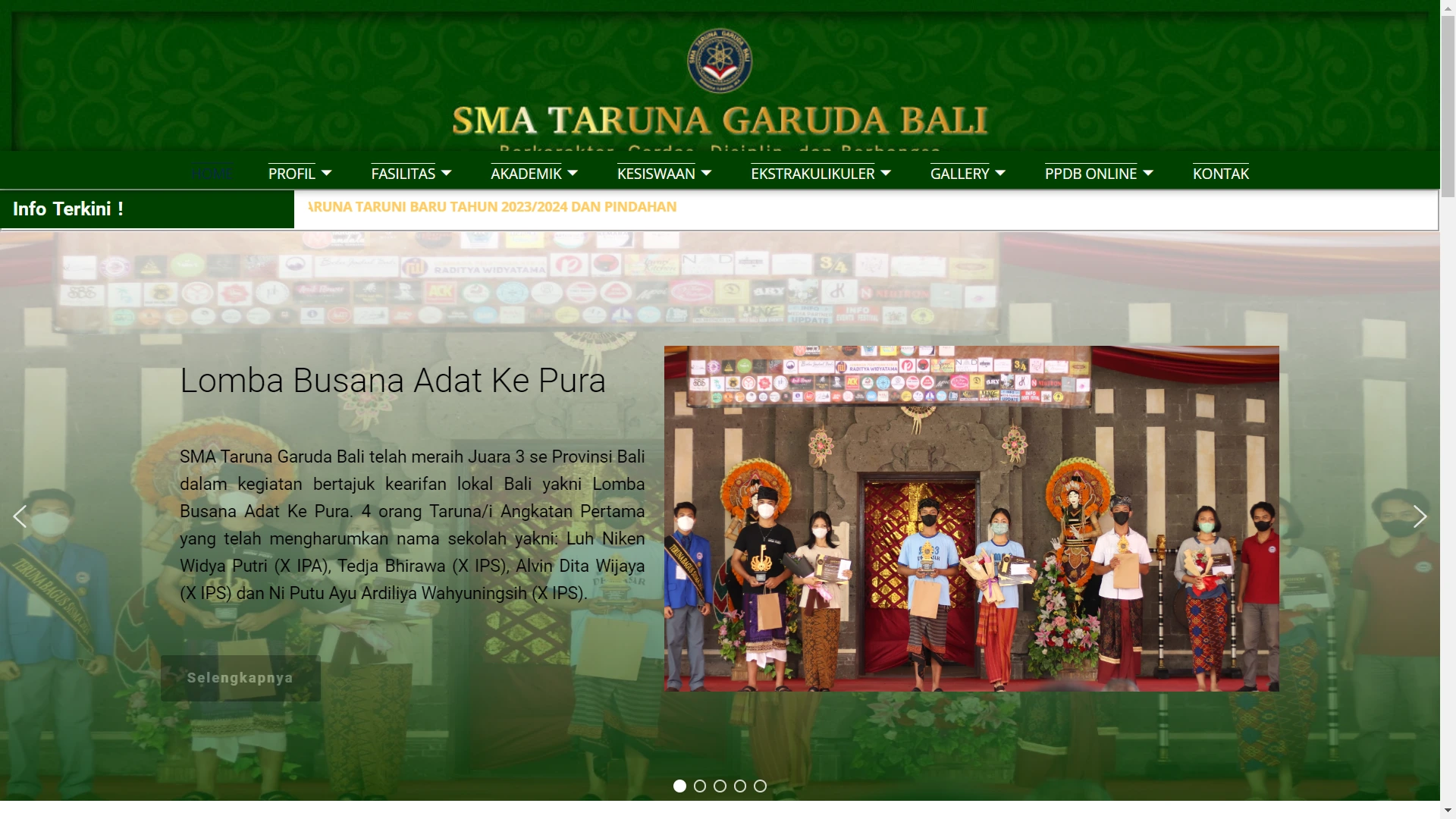 SMA Taruna Garuda Bali